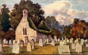 Scotland Ayr Alloway Auld Kirk and Cemetery