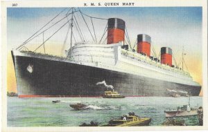 R M S Queen Mary 2,000 Persons Passenger Ship