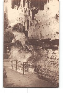 Blue Mounds Wisconsin WI Vintage Postcard Cave of the Mounds Cathedral Hall