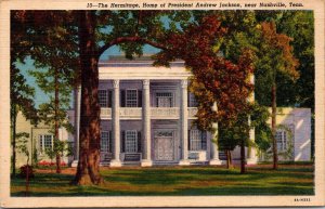 The Hermitage Home of President Andrew Jackson near Nashville TN Postcard PC122