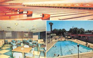 Salt Lake City Utah Rancho 42 Rec Center Bowling Alley Vintage Postcard AA71368