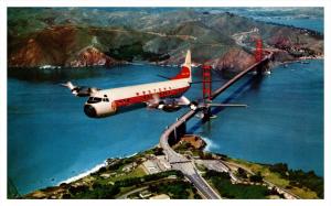 Western Airlines , Electra , Airplane