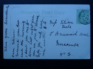 Lancashire CRAWSHAWBOOTH Burnley Road & St. John's Church c1910 Postcard