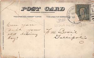 D17/ Washington CH Court House Ohio Postcard c1910 Dahl Millikan Grocery Company