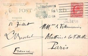 uk3837 the bar gate southampton hampshire real photo uk