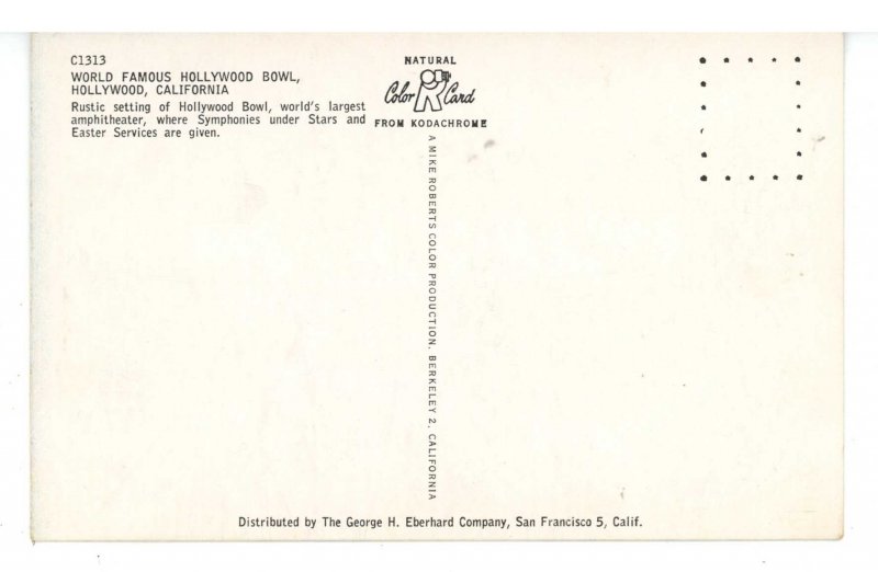 CA - Hollywood. Hollywood Bowl