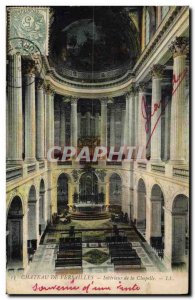 Old Postcard Organ Chateau of Versailles Inside the chapel