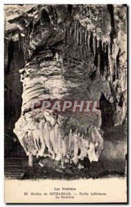 Old Postcard Caves Betharram lower part Bourdon