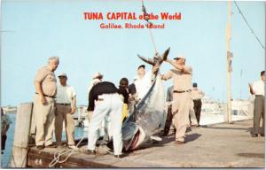 Galilee, Narragansett, Rhode Island - Tuna Capital of the World - - Giant Tuna