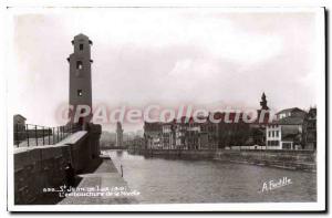 Postcard Old St Jean de Luz Pyrenees The Mouth Bass Nivelle