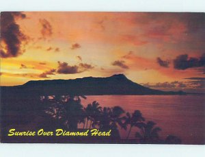 Pre-1980 NATURE SCENE Diamond Head - Honolulu Hawaii HI AD3326