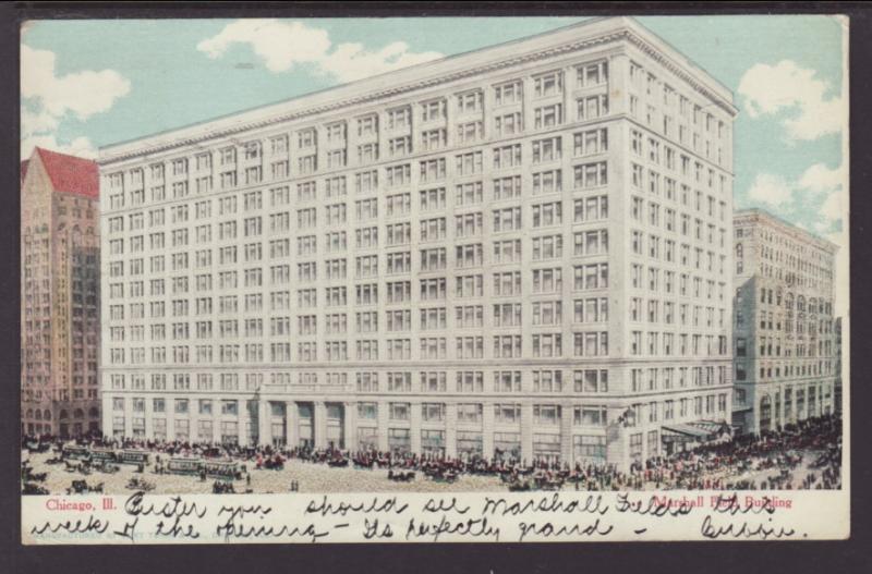 Marshall Field Building,Chicago,IL Postcard