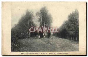 Old Postcard St Leger en Yvelines Avenue du Chalet des Bruyeres