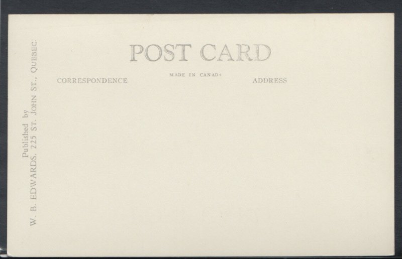 Canada Postcard - Quebec, From Parliament Buildings    RS8790