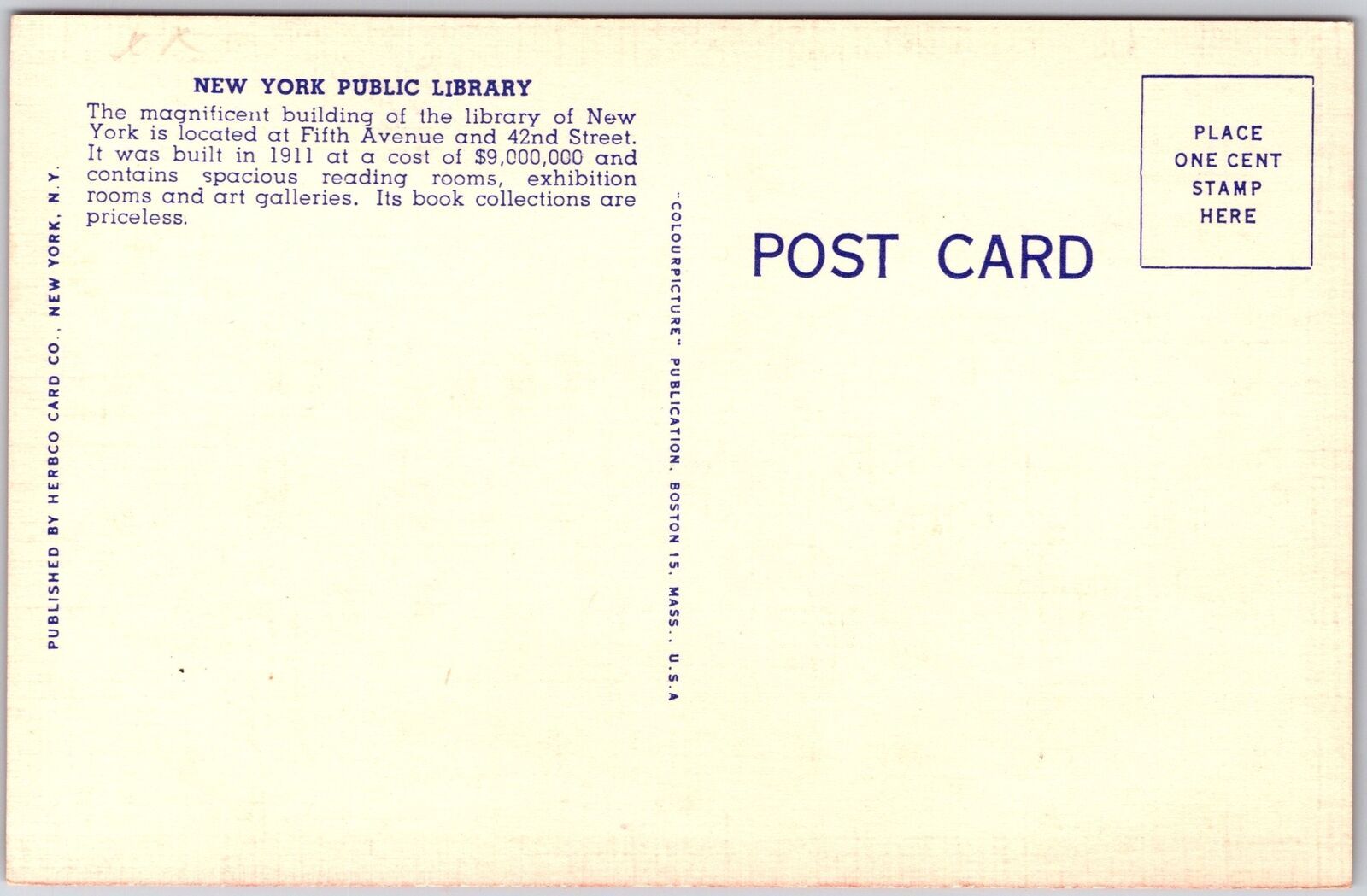 NY-New York City, Public Library On 5th Ave., Buildings, Bustling City ...