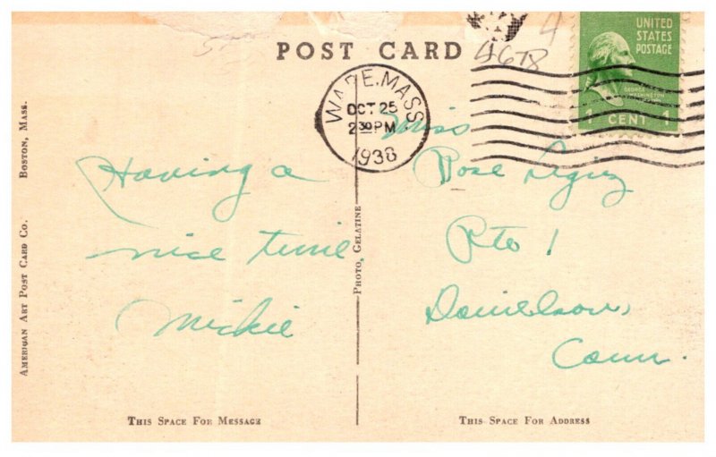 Massachusetts  Ware  High School