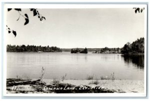 c1940's Shagawa Lake Exterior River Ely Minnesota MN Vintage RPPC Photo Postcard