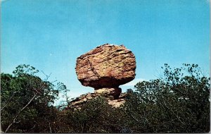 Anchorage Rock Landmark Chiricahua National Park Arizona Scenic Chrome Postcard 