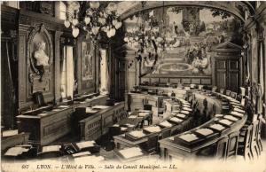 CPA LYON Hotel de Ville. Salle du Conseil Municipal (443368)