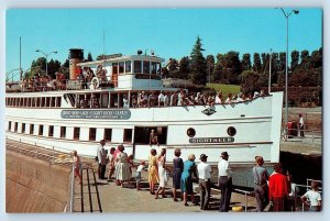 c1950's The Sightseer Gray Line's Excursion Boat Seattle Washington WA Postcard