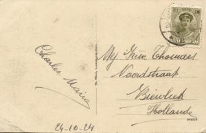 luxemburg, LUXEMBOURG, Grand Rue, Tobacconist Victoria House (1924) Stamp