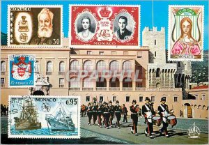 'Postcard Modern PRINCIPALITY OF MONACO The Prince''s Palace La Releve Guard'