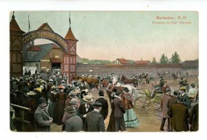 NH - Rochester. Rochester Fair, Entrance, Cold Spring Park