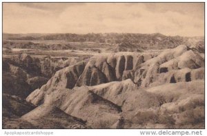 View In Badlands Nat Monument South Dakota Albertype