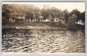 RPPC Smiths Grove on White Lake Michigan, Cottages Postcard A22