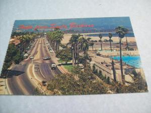 Hello From Santa Barbara, CA //  Unused Postcard