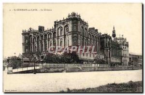 Postcard Old St Germain en Laye Le Chateau