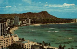 Hawaii Waikiki Beach and Diamond Head