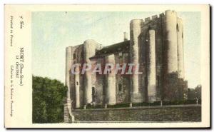 Old Postcard Niort Le Chateau