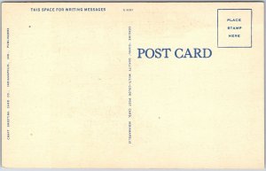 Union Station Indianapolis Indiana IN Front View Postcard