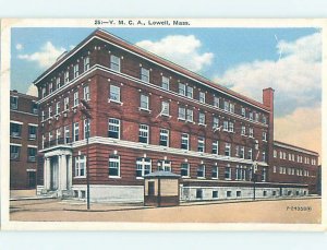 W-Border BUILDING SCENE Lowell Massachusetts MA H6657