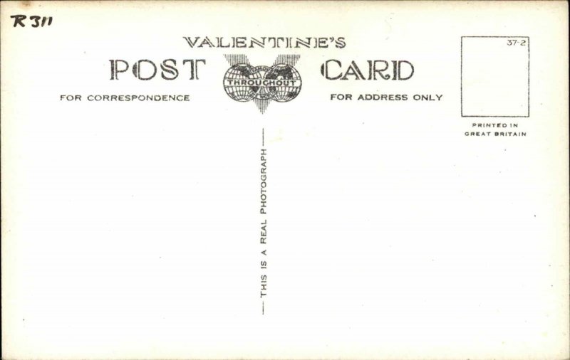 Vintage RPPC LNER Silver Link Engine SILVER JUBILEE TRAIN King's Cross Station