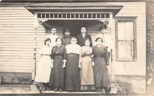 J7/ Havelock? Nebraska RPPC Postcard c1915 Joe Rezabeck Home 86