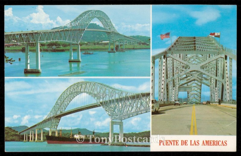 EL PUENTE DE LAS AMERICAS SOBRE EL CANAL DE PANAMA