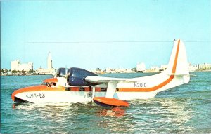 Chalk's International Airline Grumman Mallard Vintage Postcard