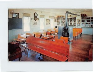 Postcard One-Room Country School, Pioneer Village, Minden, Nebraska