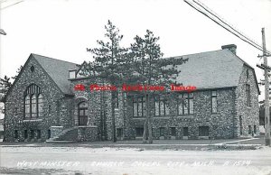 MI, Rogers City, Michigan, RPPC, Westminster Church, LL Cook Photo No A-1534