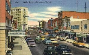 Main Street Sarasota FL 1965