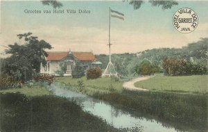 Postcard C-1910 Java Indonesia Goeten Van Hotel 23-7878