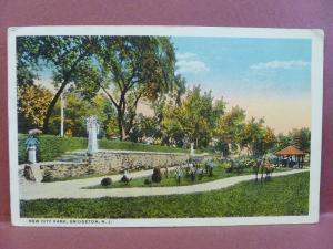 Old Postcard NJ Bridgeton New City Park