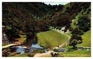 Postcard  UK ENG Peak District The Entrance to Dovedale