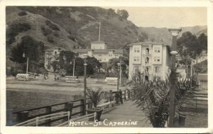 PC CPA US, FL, ST CATHERINE, HOTEL, VINTAGE REAL PHOTO POSTCARD (b6957)