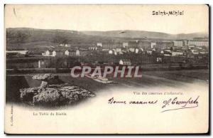 Saint Mihiel - View Barracks d & # 39infantrie - Old Postcard