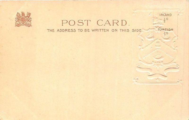 Heraldic Bradford Forster Square Post Office Church Raphael Tuck Postcard
