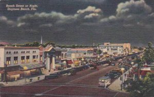 Florida Daytona Beach Beacth Streetat Night