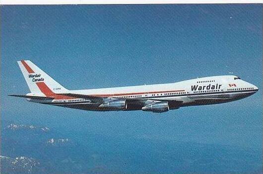 WARD AIR CANADA BOEING 747
